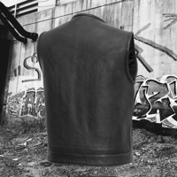 Image 2 of Murder Crew leather vest