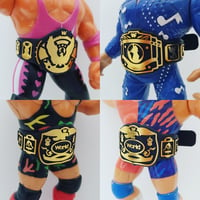 Image 1 of Retro Belts Series 1 - 4x Black Belt Set