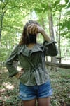 Army Green Canvas Jacket