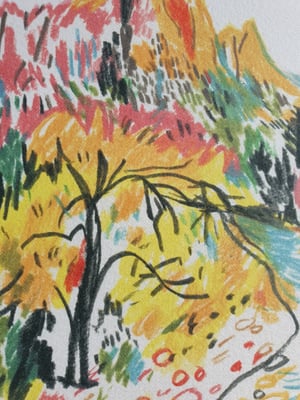 Image of Zion Natural park print