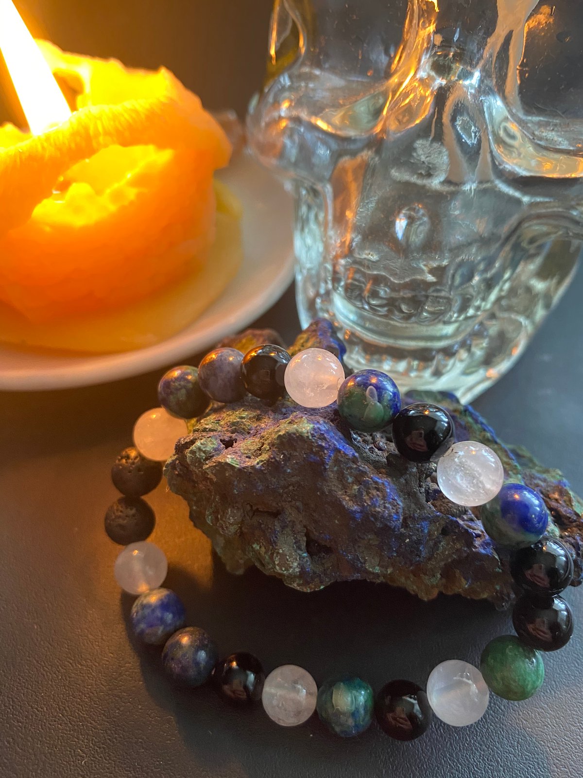 Healing Stone Beaded Bracelets Health Energy Anti-Fatigue For Women Men  Unisex Couple Gemstones Crystal Bracelets