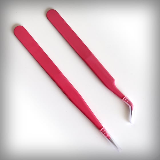 Image of Classic Tweezers- Straight and Curve Set
