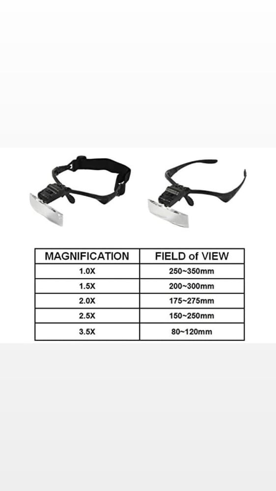 Image of Eyelash Magnifying Glasses 