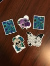 Floral Sticker Pack Or Individuals 