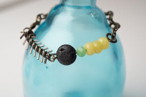 Image of Antique Brass Citrus Squeeze Bracelet