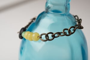 Image of Antique Brass Citrus Squeeze Bracelet