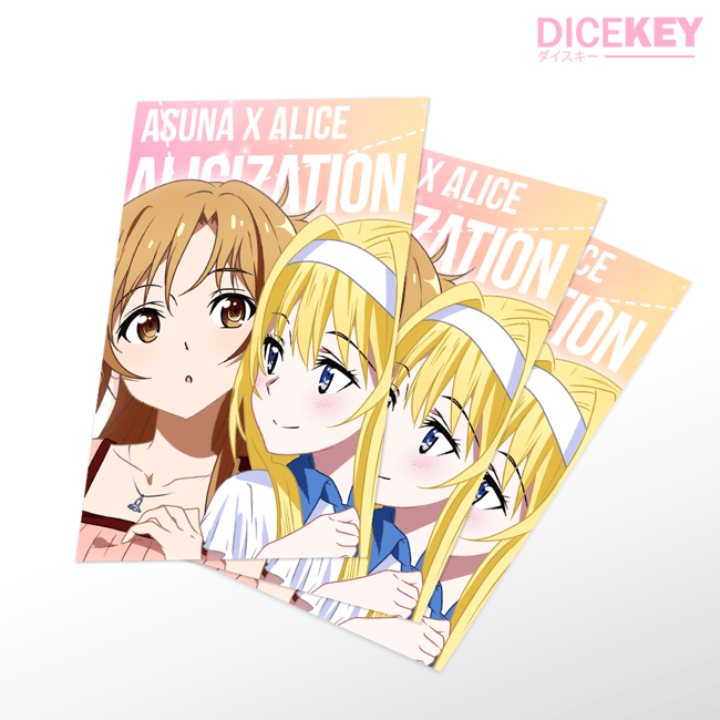 Sword Art Online "Alice X Asuna" Air freshener DiceKey