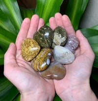 Image 2 of Small Ocean Jasper Hearts