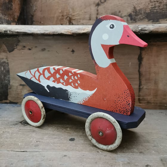 Image of Black Bellied Whistling Decoy