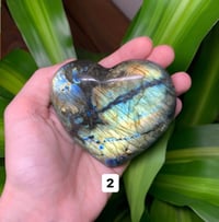 Image 3 of Labradorite Hearts