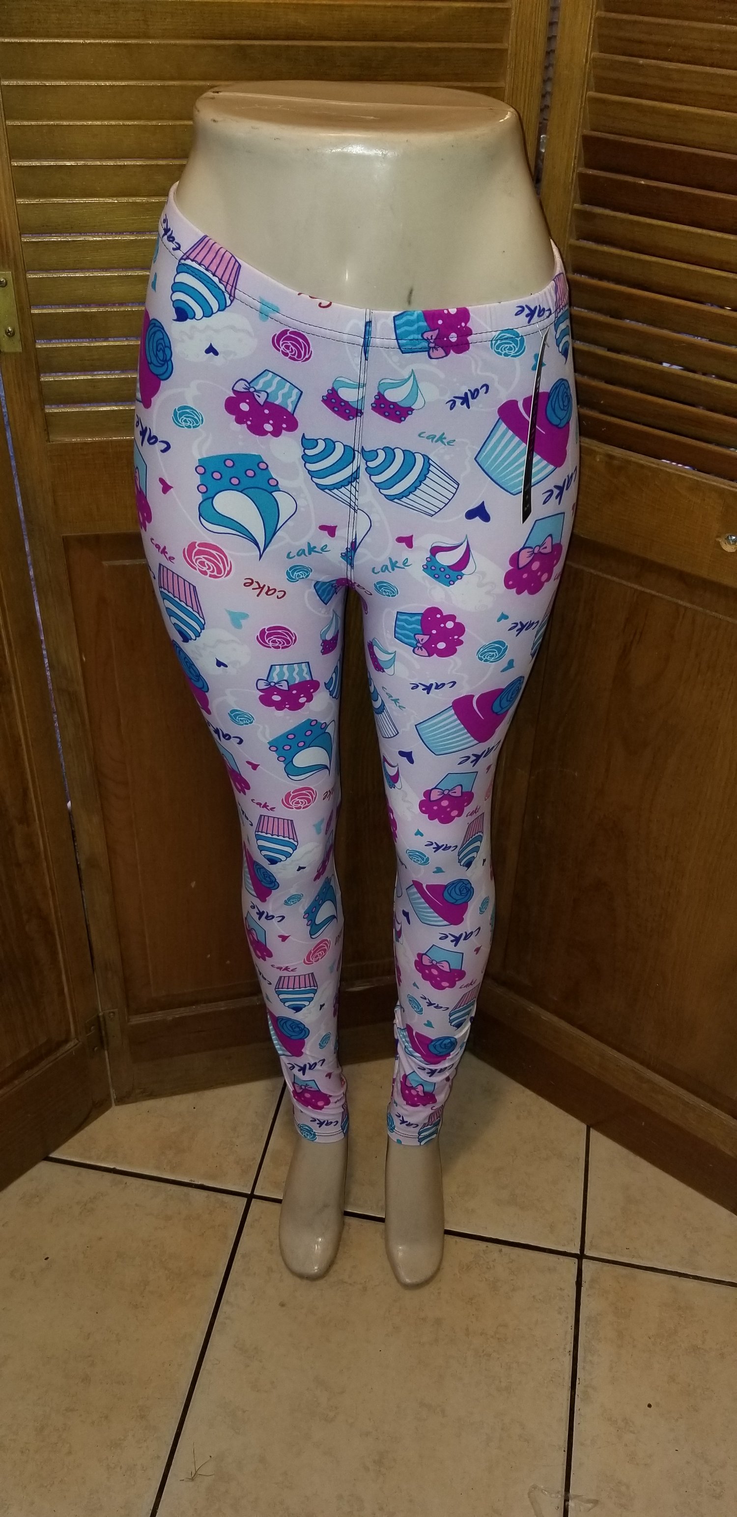 Image of One size cupcake leggings 