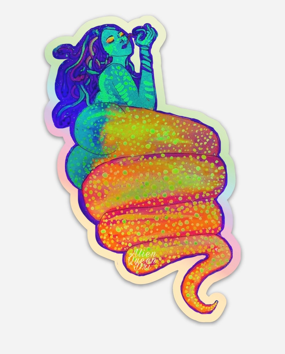 Image of SnakeQueen Holographic Stickers