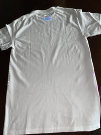Image 3 of “Say Less” Rainbow Reflective T-Shirt