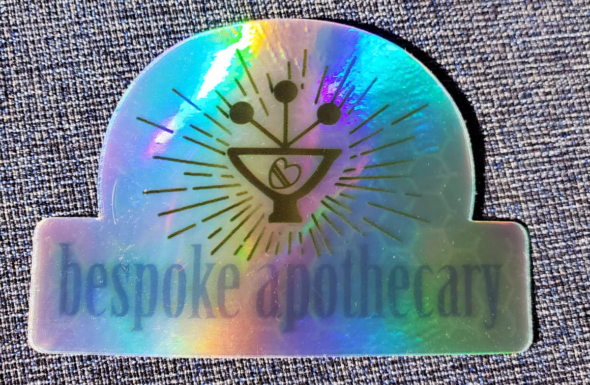 Image of Bespoke Apothecary sticker!❤🌱