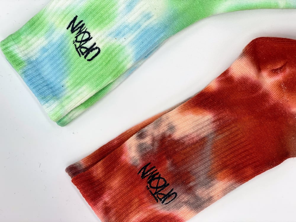 Uptown Tie Dye Socks