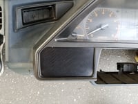 Image 3 of 84-87 Honda CRX Defroster / Dimmer Switch Delete Plate