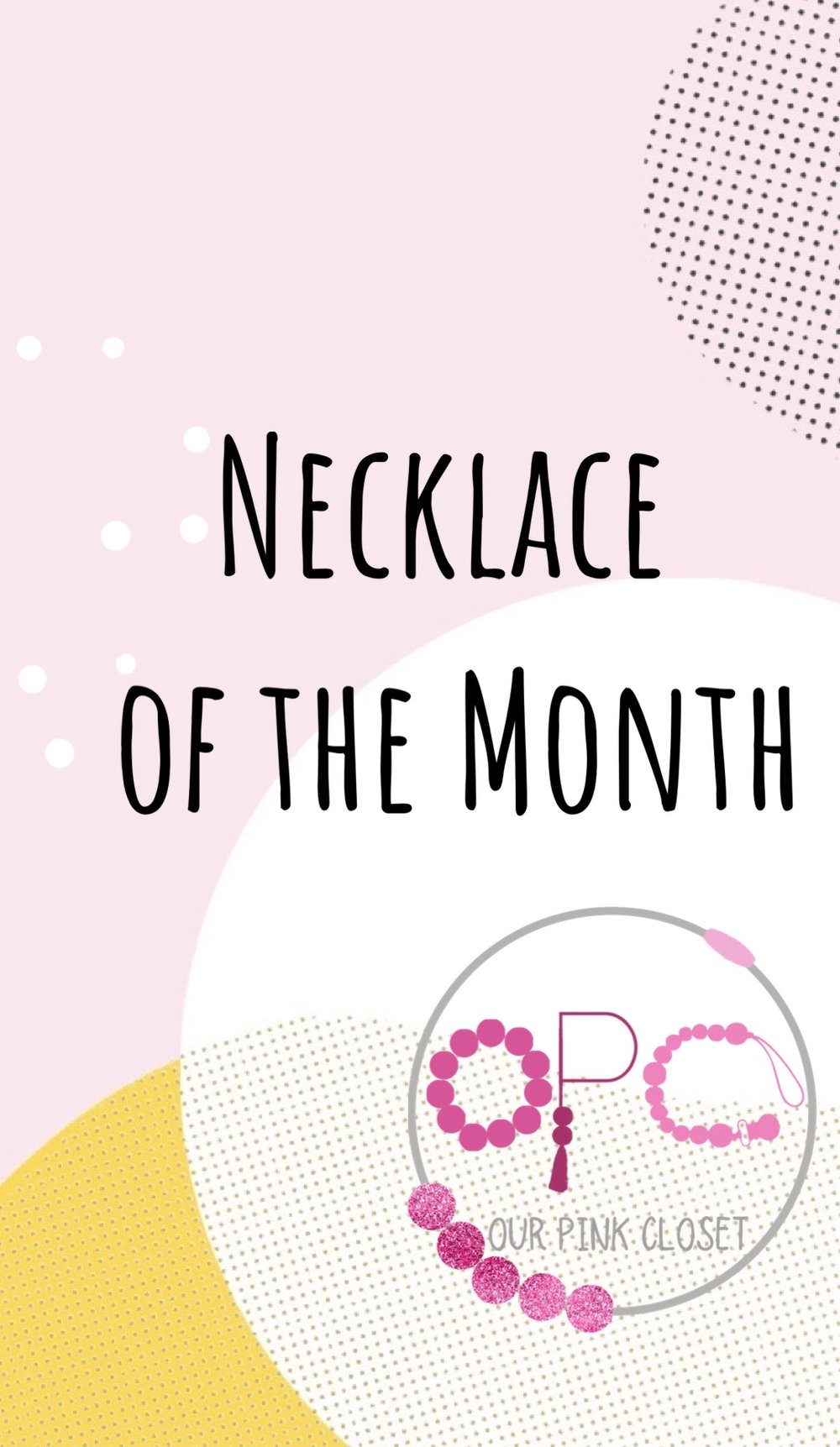 Image of Necklace of the Month 