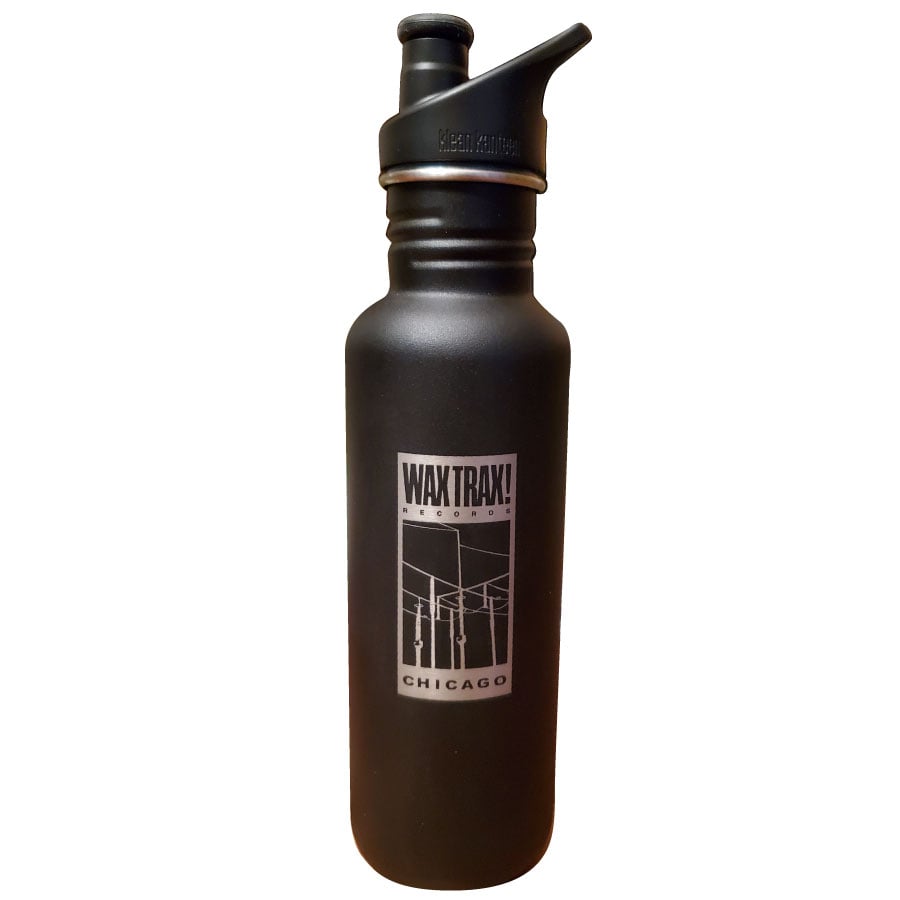 WAX TRAX! - Water Bottle / Klean Kanteen Wire Logo