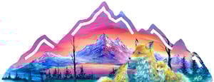 Image of "Red Fox Summit" Original Painting