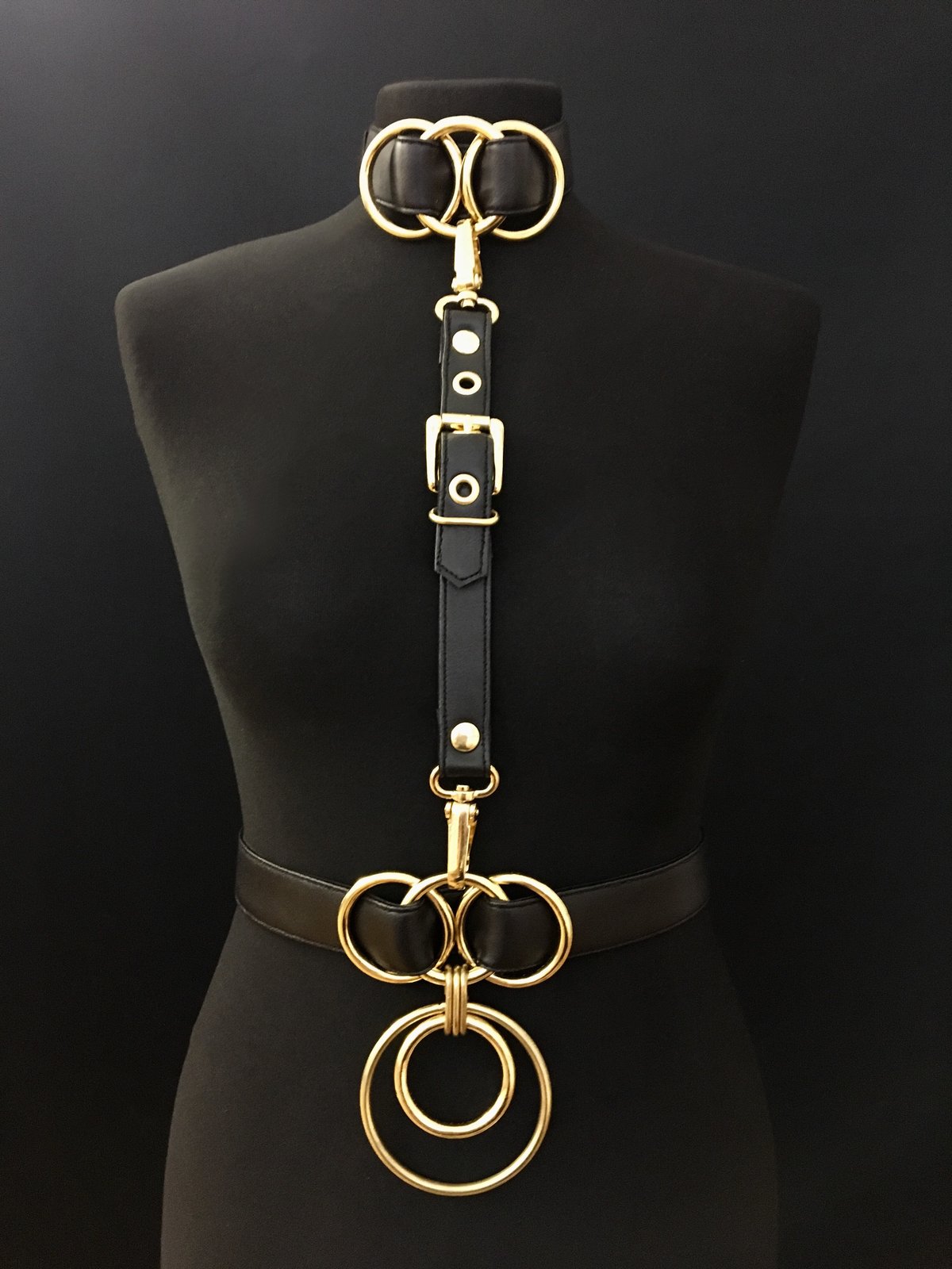 Infinity harness gold