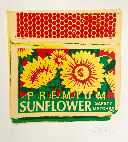 Image of Premium Sunflower Safety Matches  by Charlie Evaristo-Boyce.
