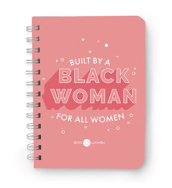 Image of "Built By A Black Woman" Notebook