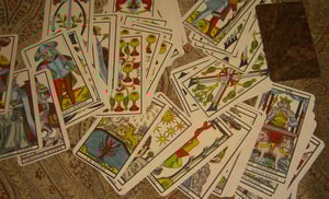 Image of Grimaud's Arnoult Besançon Tarot, c. 1891