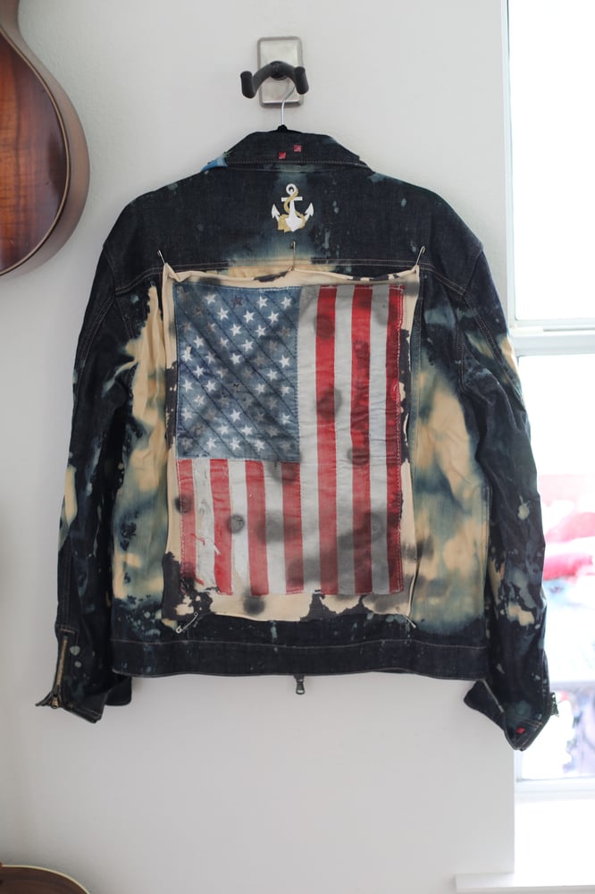 Image of From Noah's Closet:   Noah Schnacky’s 1st Edition Designer Jean Jacket (1 of 1)