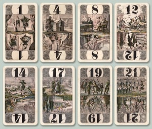 Image of Wüst Bourgeois Tarot/ Tarock, c. 1865 