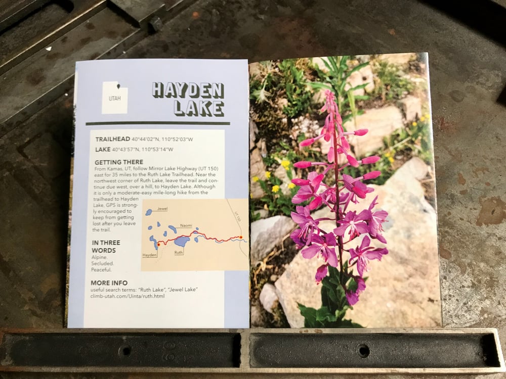 Adventure Zine: Hayden Lake