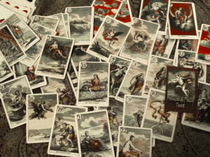 Image of François de Poilly Minchiate Tarot -- c.1650