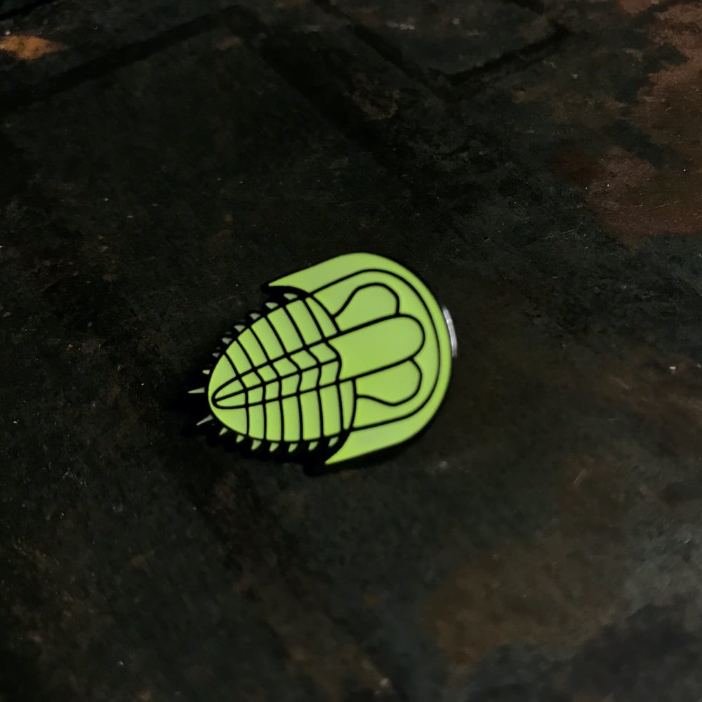 Trilobite Pin - Glow-in-the-Dark