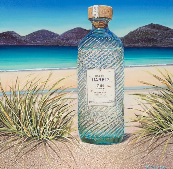 Image of Harris gin o’clock giclee print