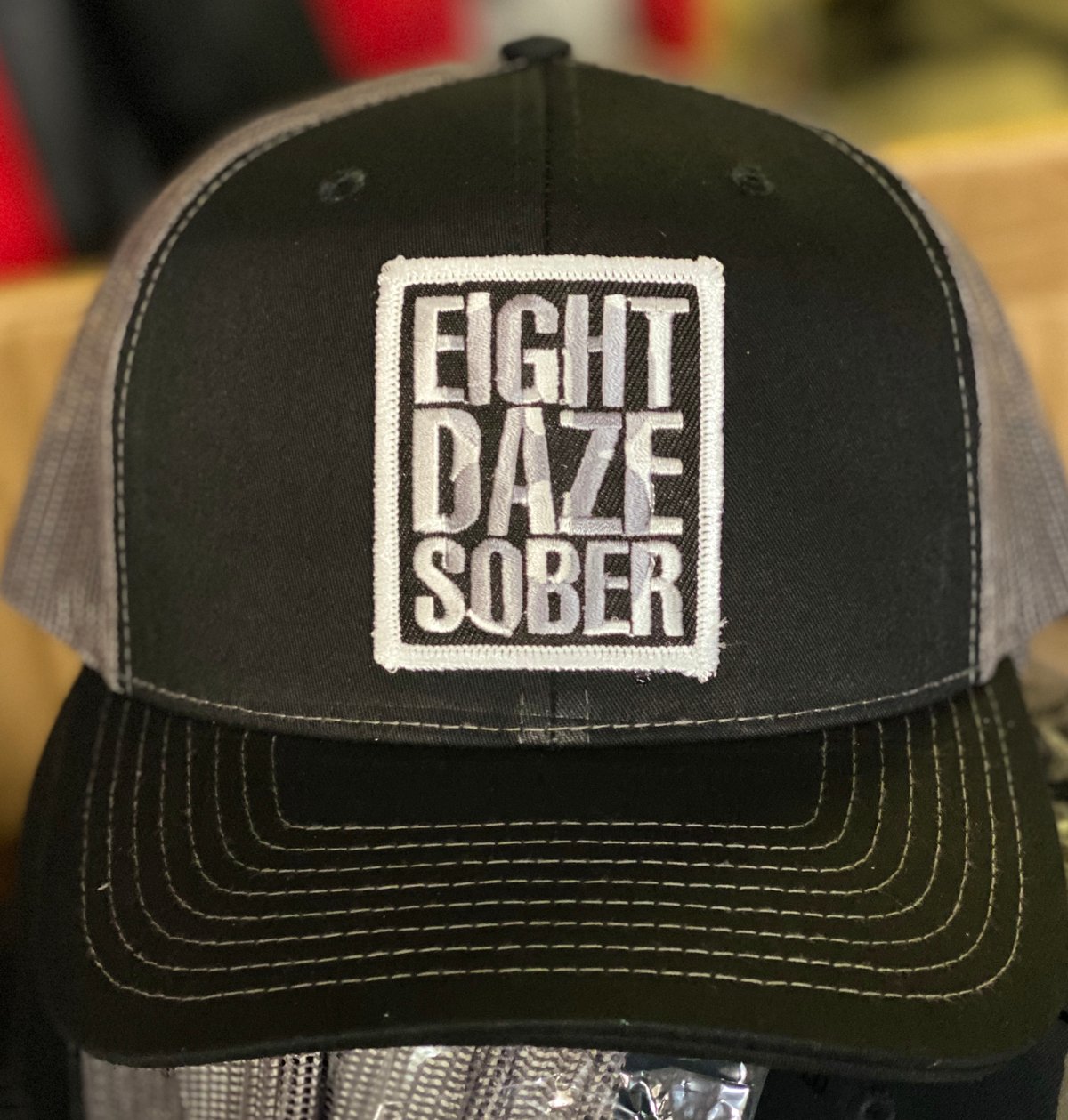 Image of 8 Daze Sober Trucker hat