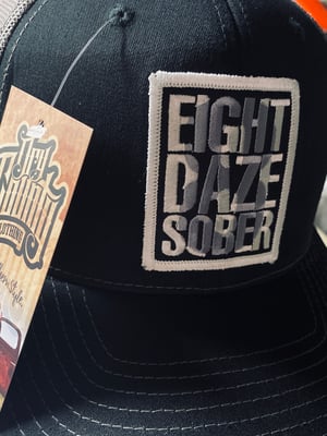 Image of 8 Daze Sober Trucker hat