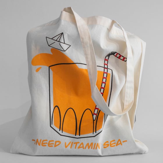 Image of Totebag VITAMIN SEA