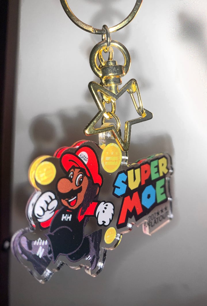 Image of Super Moe Keychain