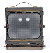 Image 2 of CatLABS Ultrabright Ground Glass Fresnel with grid overlay for 8X10 cameras