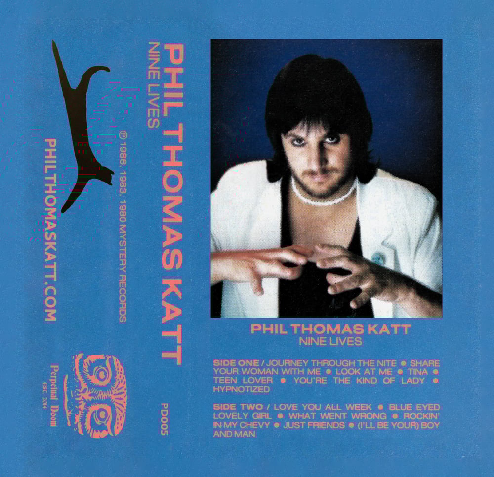 "Nine Lives" Cassette [Reissue] by Phil Thomas Katt (PREORDER)