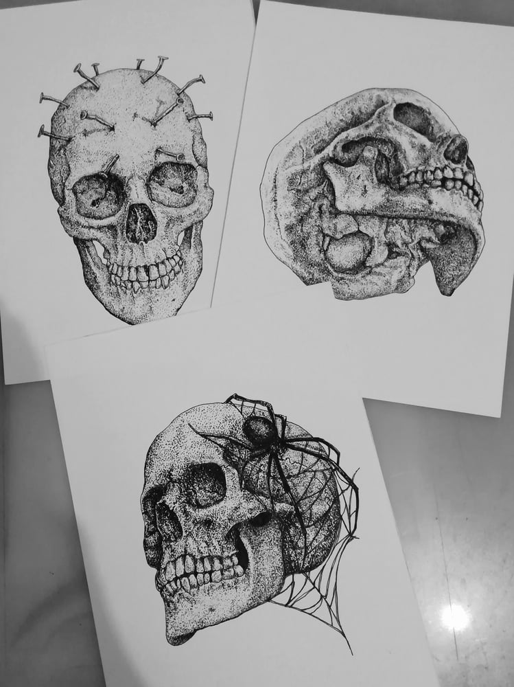 Image of 3 Originals drawing 