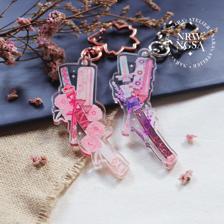 Charms Hashira Girl Swords nrwngsa