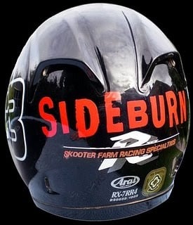 Image of Sideburn logo sticker