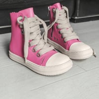 Image 3 of Owens Rick Shoes Hightop Canvas Skater Sneaker