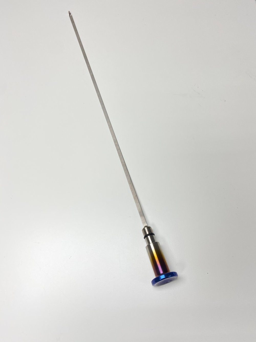 Titanium oil dip stick for Subaru