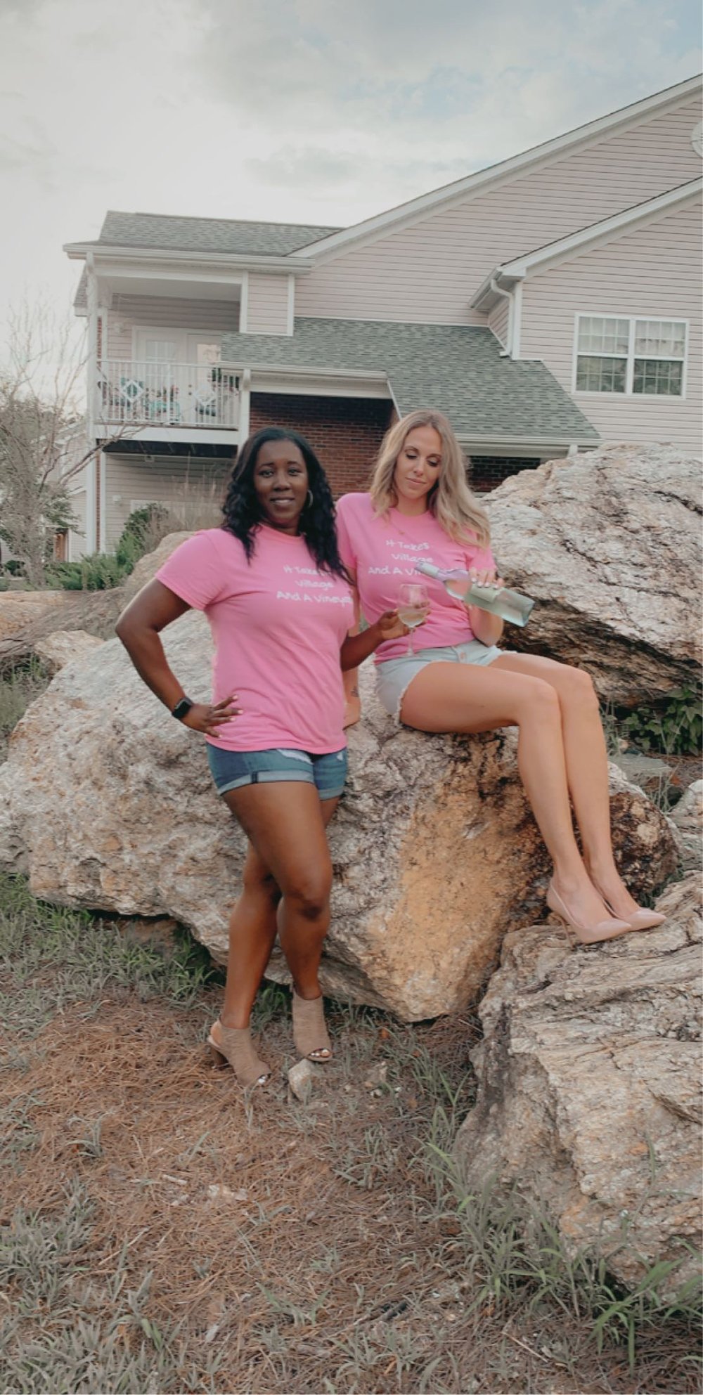 Forever Pink:     It Takes A Village and a Vineyard 