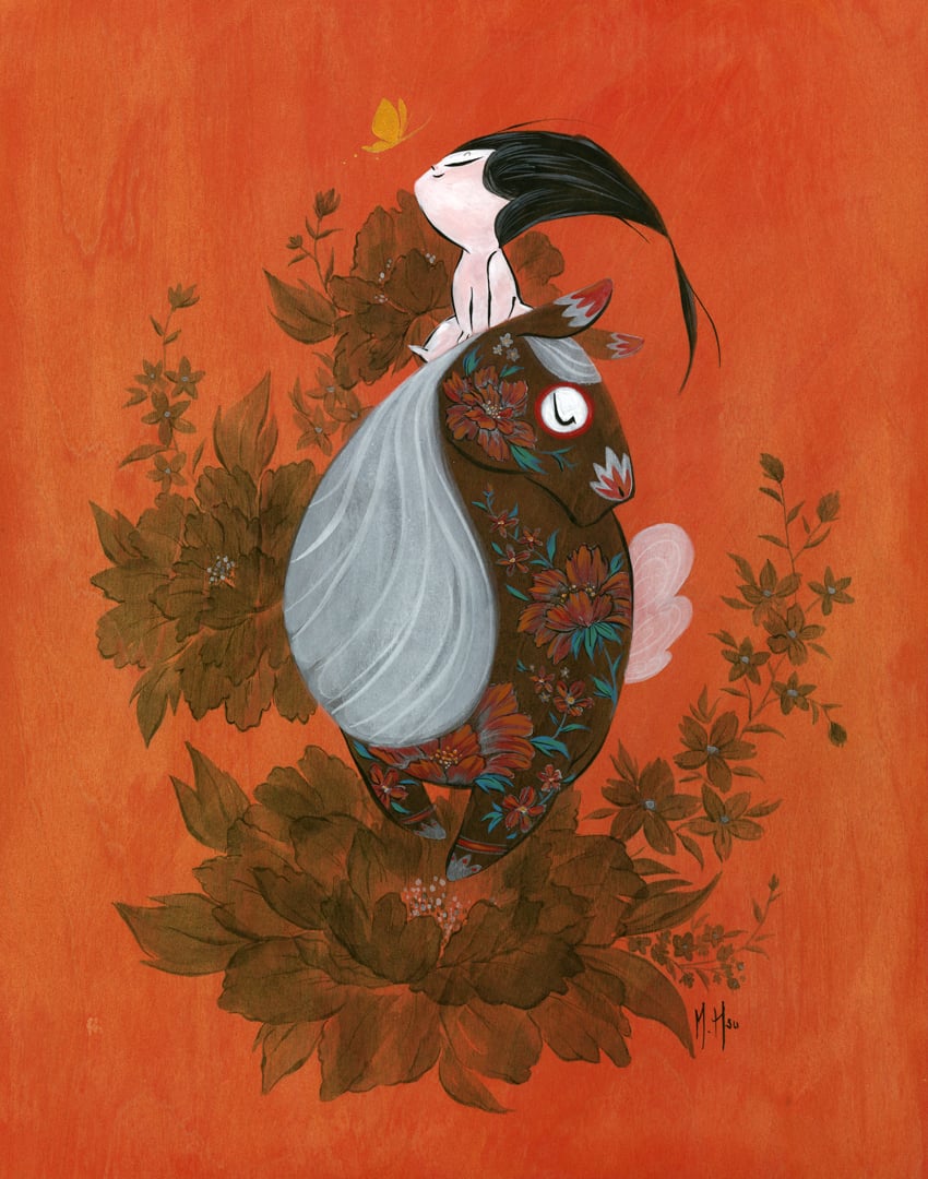 Baby Mulan 11 x 14" Print