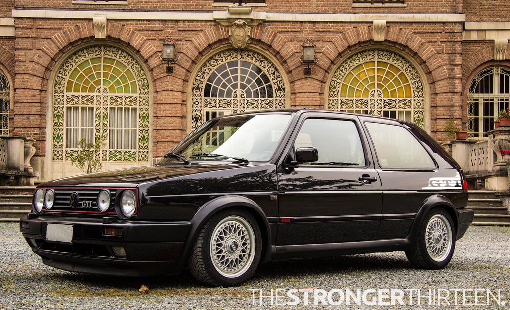 The Stronger Thirteen Retro Vw Mk2 Gti Side Stripes Decal