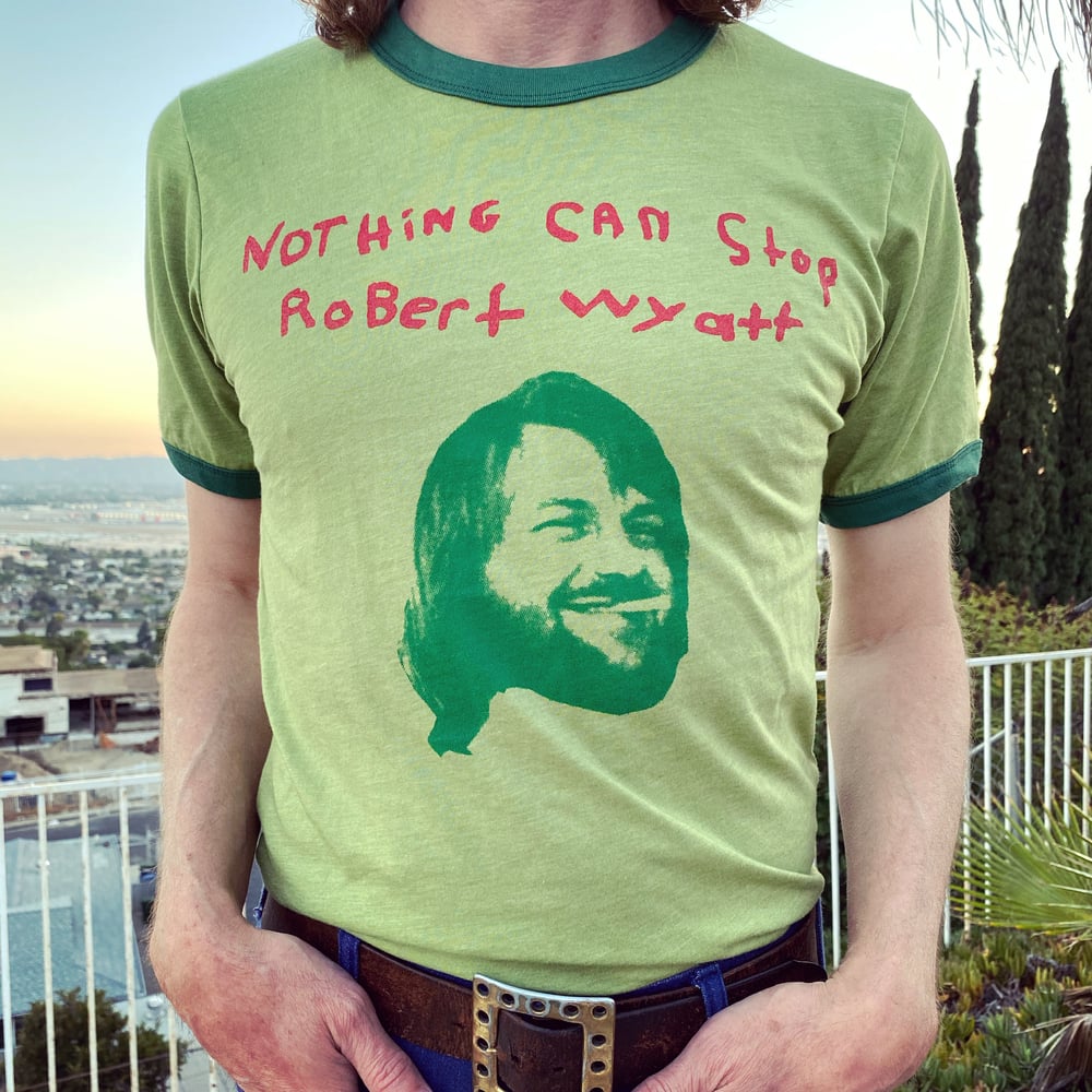 Image of Robert Wyatt ringer t-shirt