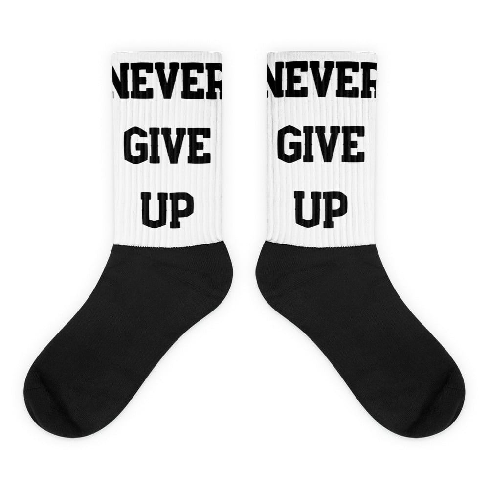 Image of Never Give Up Socks