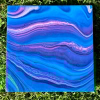 “Swells Shift” Poured Painting